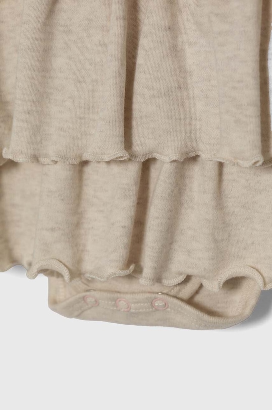 Dziewczynka Guess sukienka bawełniana niemowlęca S4YG12.KAE14.9BYH beżowy