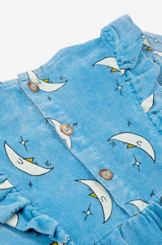 Dětské bavlněné šaty Bobo Choses Beneath The Moon modrá 224AB083