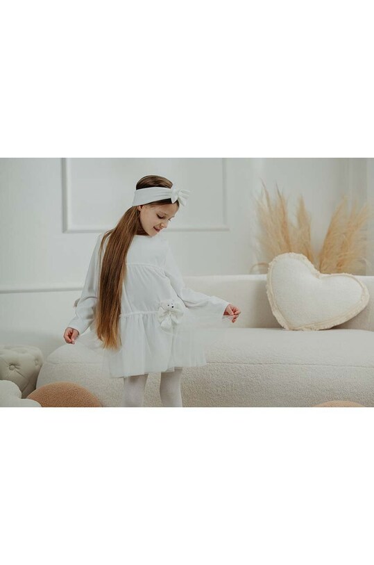 Детское платье Jamiks LISBETH LISBETH.Sukienka.JZH094 белый