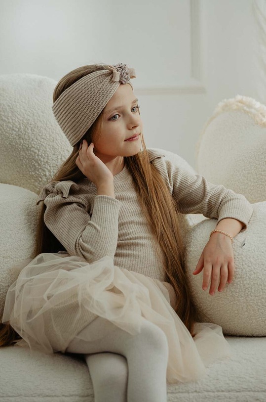 Jamiks gyerek ruha LIZ LIZ.Sukienka.JZH297 bézs