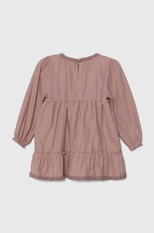 Jamiks sukienka bawełniana dziecięca SADIRA SADIRA.or.suki.JZH011 różowy AW24