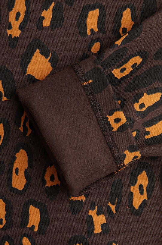 Mini Rodini sukienka dziecięca Leopard brązowy 2475010516