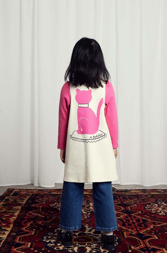 Дитяча бавовняна сукня Mini Rodini Cat 2475010710