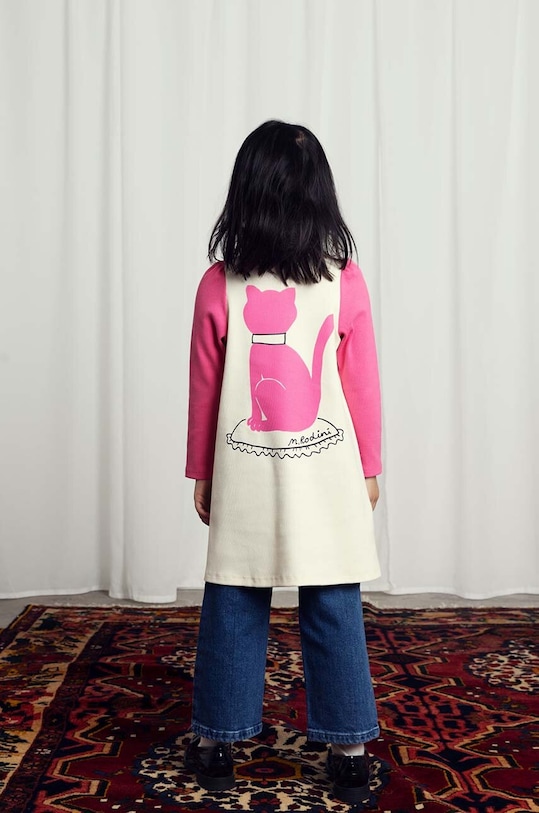 Dětské bavlněné šaty Mini Rodini Cat 2475010710