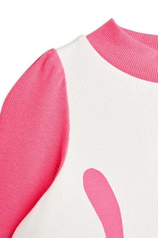 Dětské bavlněné šaty Mini Rodini Cat růžová 2475010710