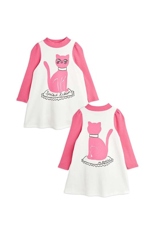 Дитяча бавовняна сукня Mini Rodini Cat 2475010710
