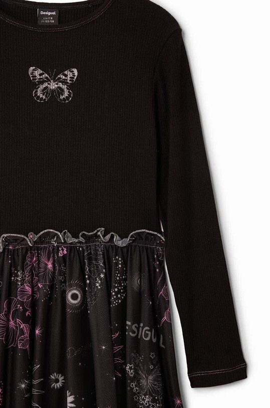 Дитяча сукня Desigual чорний 24WGVK16