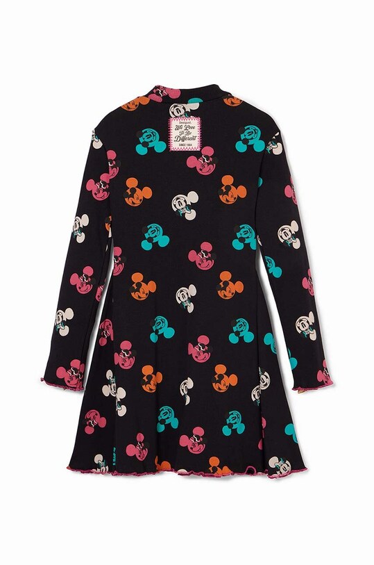 DÍVKA Dívčí šaty Desigual MICKEY MOUSE 24WGVK12 černá