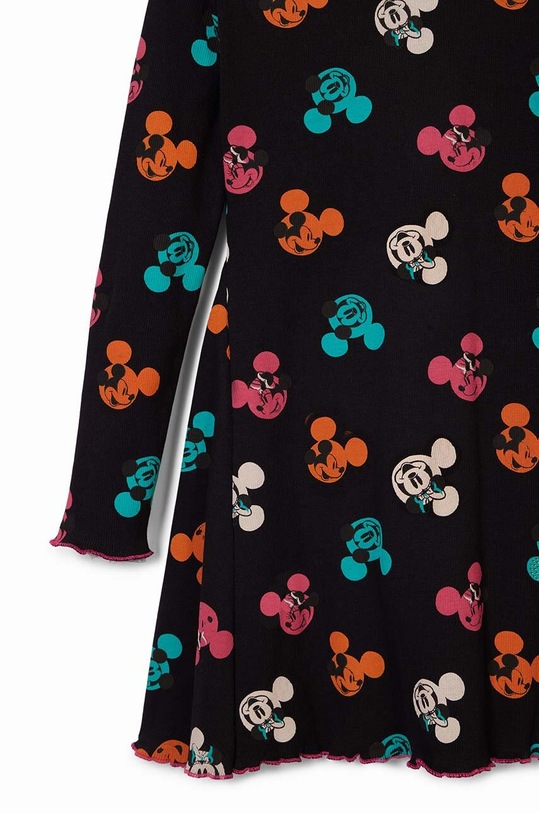Desigual sukienka dziecięca MICKEY MOUSE czarny 24WGVK12