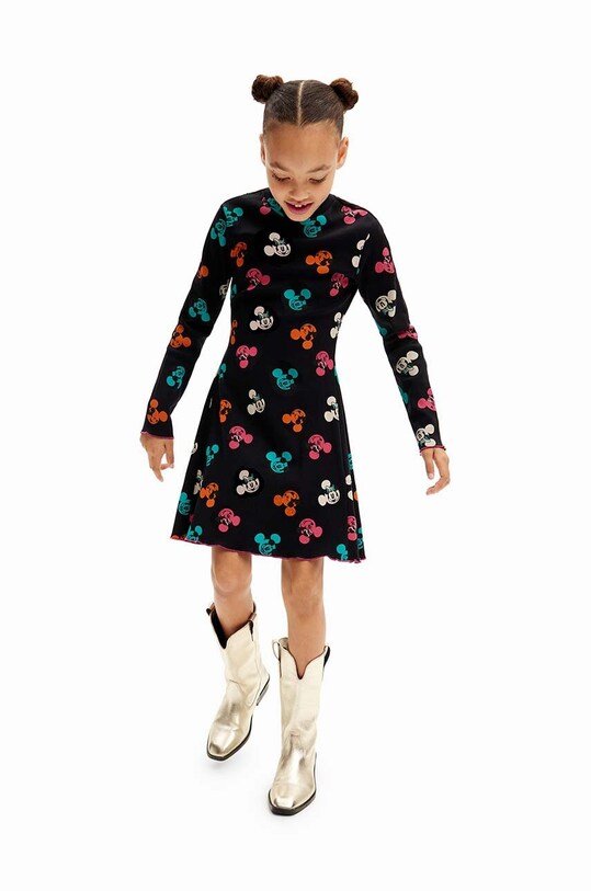 Dívčí šaty Desigual MICKEY MOUSE 24WGVK12