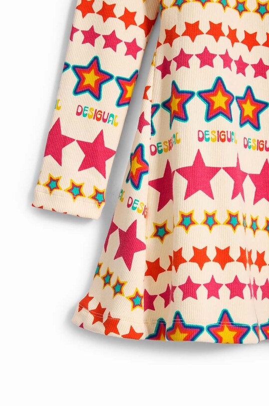 Dívčí šaty Desigual 24WGVK04 růžová