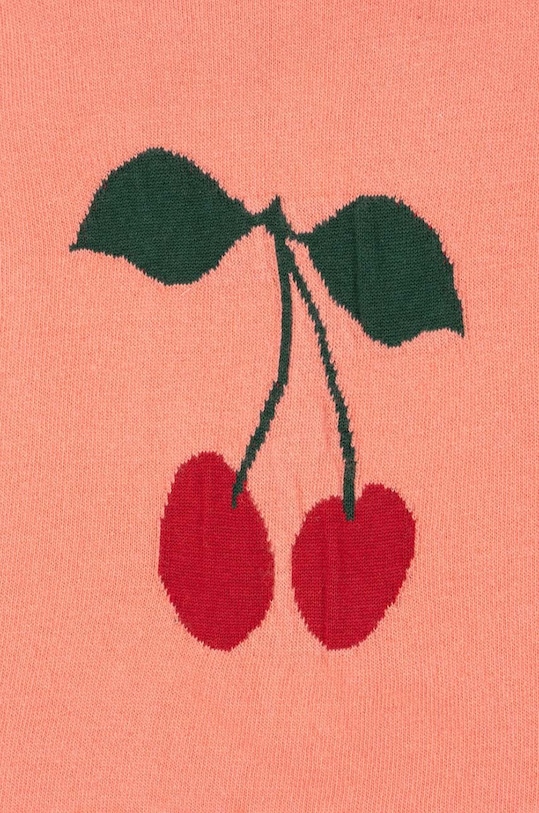 Детское платье с примесью шерсти Konges Sløjd ALEXA KNIT DRESS розовый KS101390