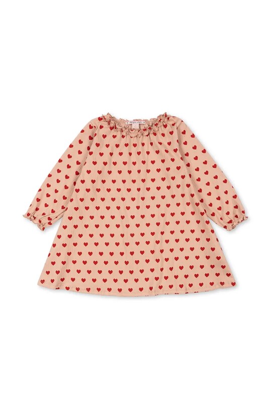 Дитяча сукня Konges Sløjd CHLEO DRESS OCS довгий червоний KS101458
