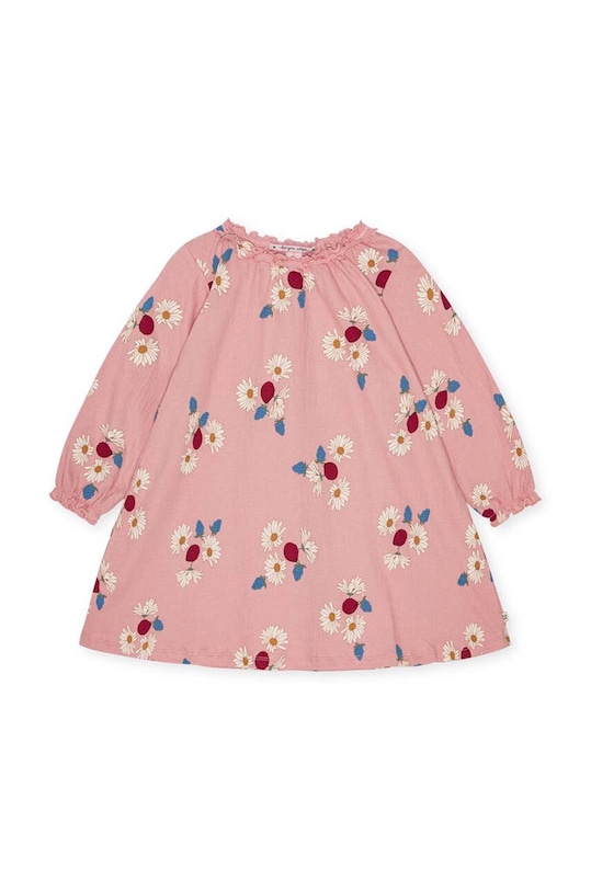 Dívčí šaty Konges Sløjd CHLEO DRESS OCS mini růžová KS101458