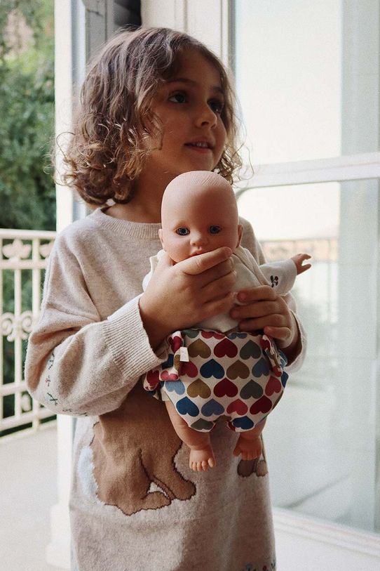 Dievčenské šaty s prímesou vlny Konges Sløjd ELI KNIT DRESS KS101494