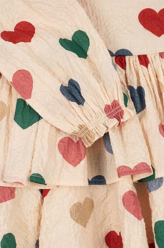 Konges Sløjd rochie fete ELIN FRILL DRESS GOTS KS101496