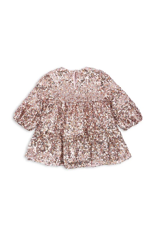 Dívčí šaty Konges Sløjd LILA SEQUINS DRESS růžová KS101558