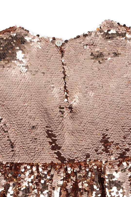 Deklice Otroška obleka Konges Sløjd LULU DRESS KS101574 zlata