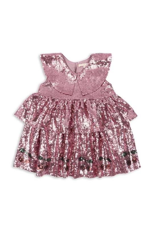 Дитяча сукня Konges Sløjd STARLA SEQUIN DRESS mini рожевий KS101689