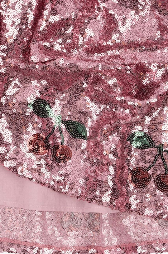 Dívčí šaty Konges Sløjd STARLA SEQUIN DRESS KS101689 růžová