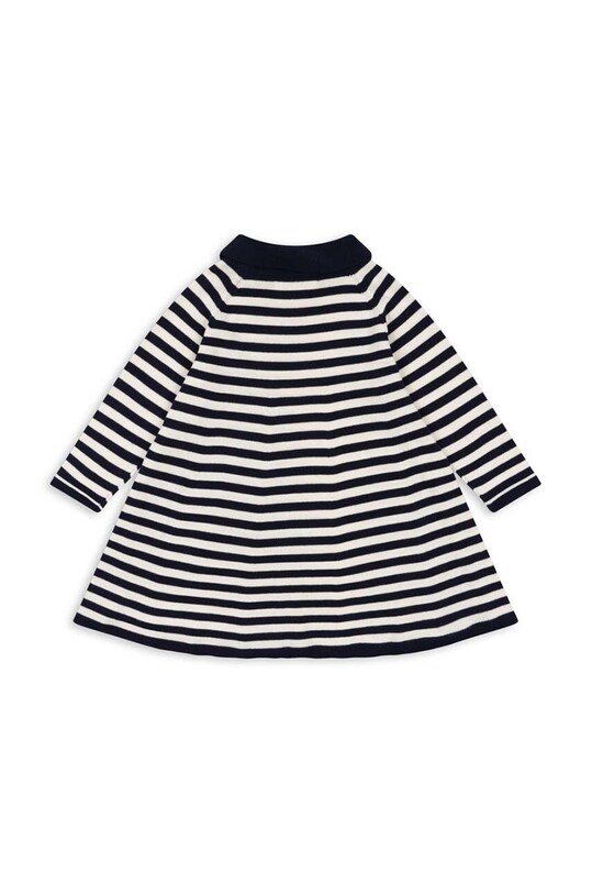 Платье Konges Sløjd VENTON KNIT DRESS GOTS KS101723 тёмно-синий AW24