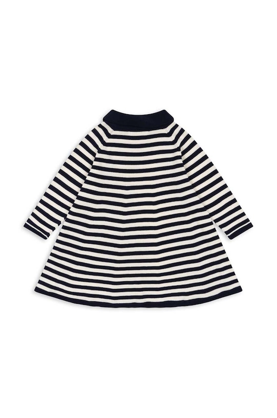 Konges Sløjd sukienka VENTON KNIT DRESS GOTS KS101723 granatowy AW24