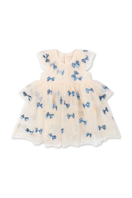 Dievčenské šaty Konges Sløjd YVONNE FAIRY DRESS KS101758 béžová AW24