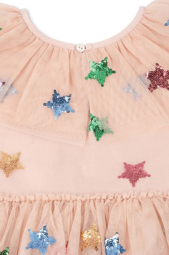 Παιδικό φόρεμα Konges Sløjd YVONNE FAIRY DRESS μπεζ KS101758
