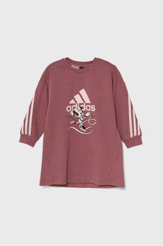 Дитяча сукня adidas x Disney, LG DY MD DRE IV9620 рожевий AW24