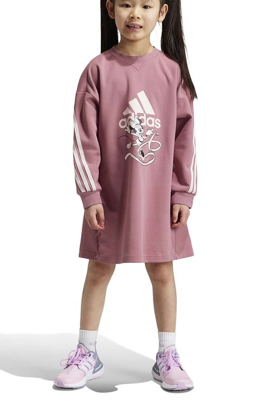 Дитяча сукня adidas x Disney, LG DY MD DRE IV9620 рожевий