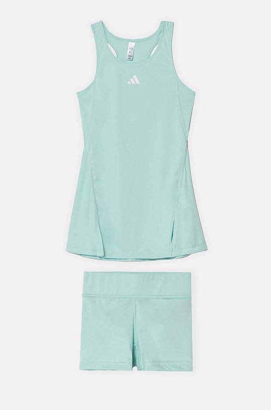 adidas Performance rochie fete G CLUB DRESS mini turcoaz IW0459