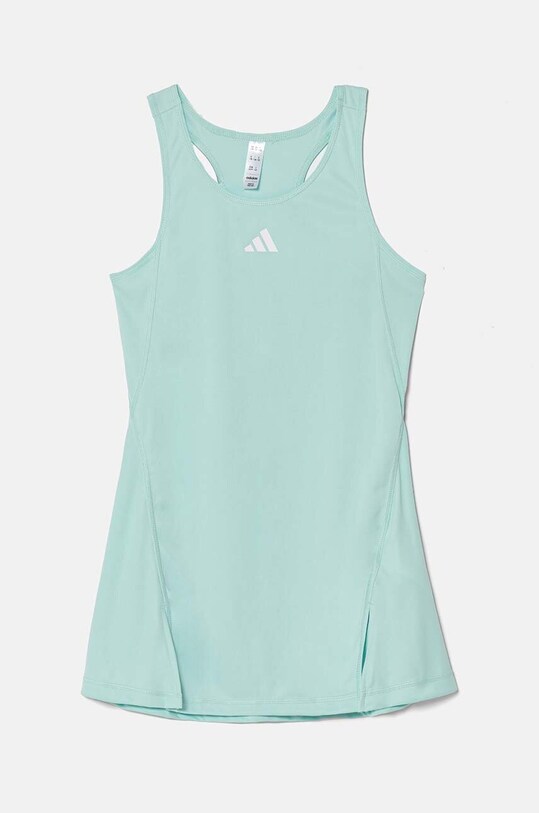 adidas Performance sukienka dziecięca G CLUB DRESS IW0459 turkusowy AW24