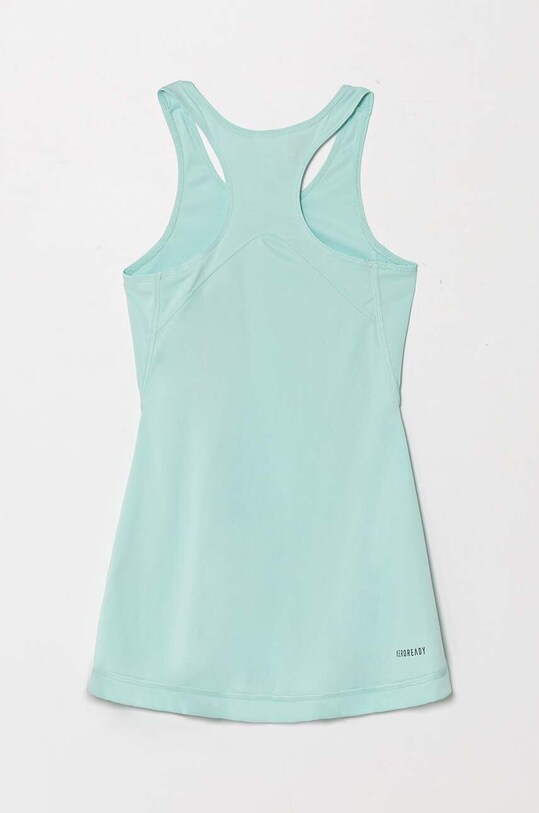 adidas Performance sukienka dziecięca G CLUB DRESS turkusowy IW0459