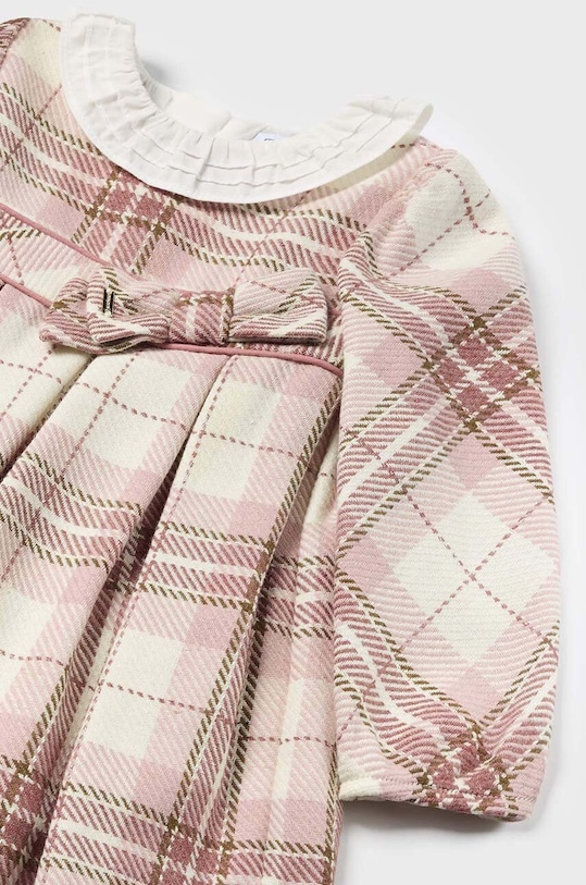 Dětské šaty s příměsí vlny Mayoral 2903.4A.Baby.9BYH růžová AW24