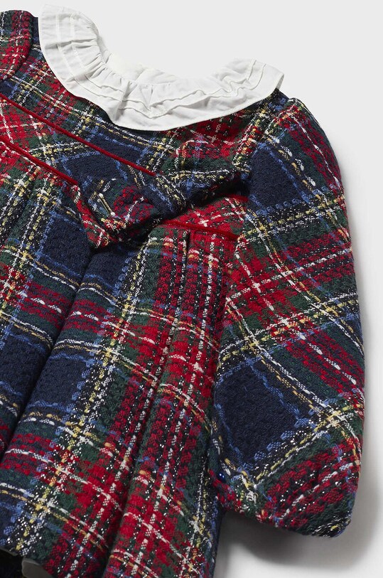 Dievčenské šaty s prímesou vlny Mayoral 2903.4A.Baby.9BYH tmavomodrá AW24