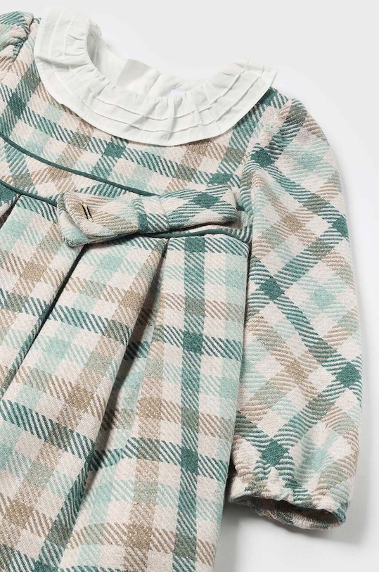 Fete Mayoral rochie din amestec de lână pentru copii 2903.4A.Baby.9BYH turcoaz