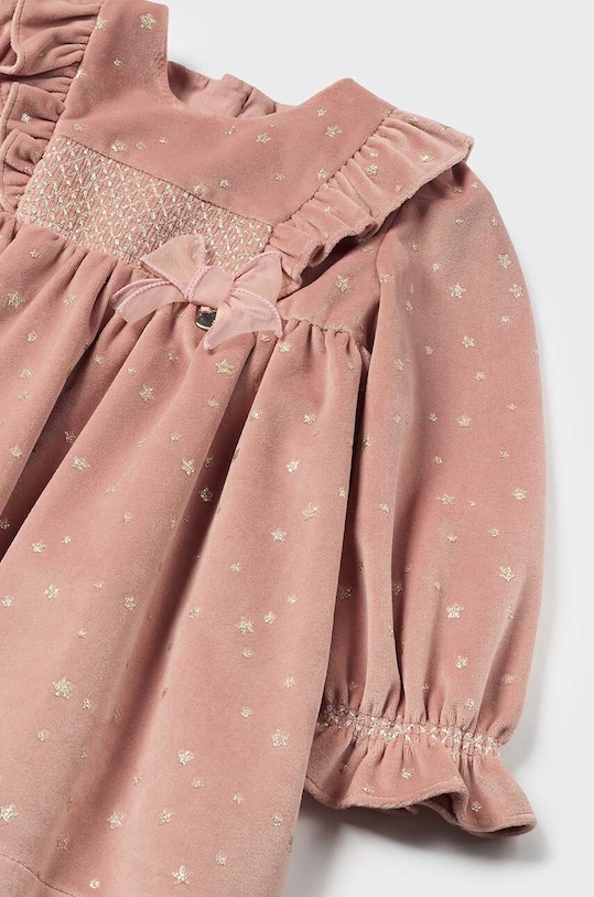 Mayoral sukienka dziecięca 2904.4A.Baby.9BYH beżowy AW24