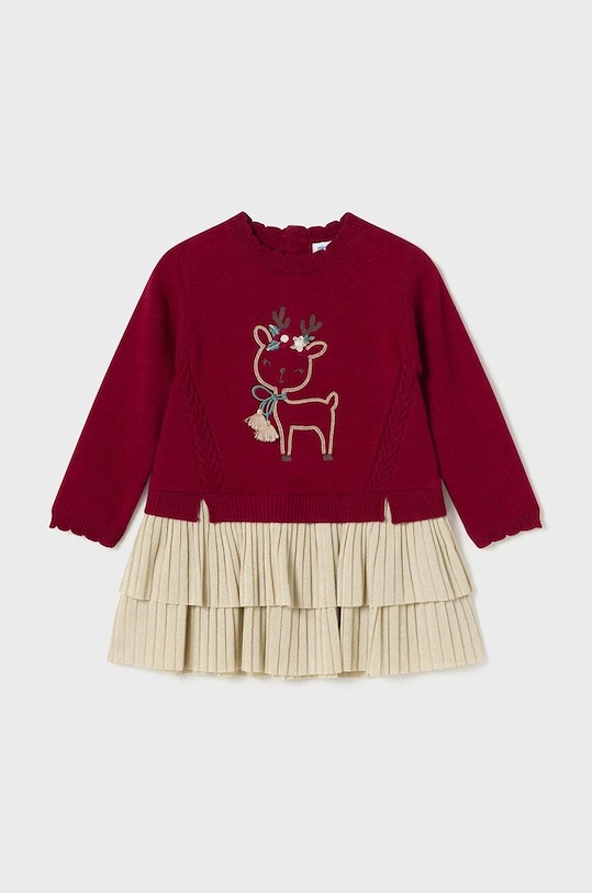 Dívčí šaty Mayoral 2911.4C.Baby.9BYH červená AW24