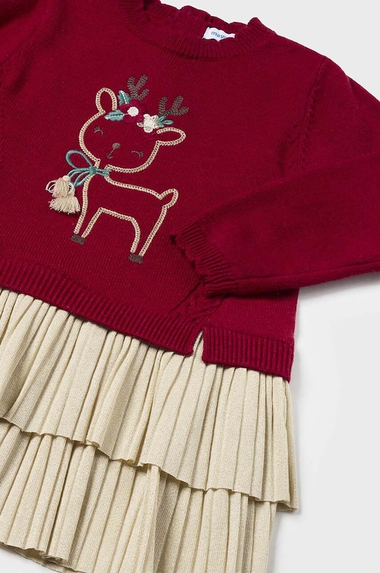 DÍVKA Dívčí šaty Mayoral 2911.4C.Baby.9BYH červená