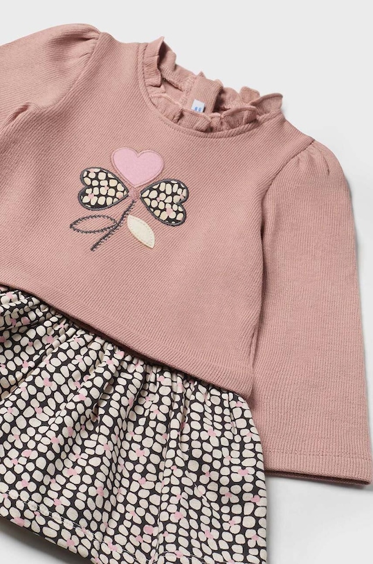 Mayoral rochie bebe 2917.4F.Baby.9BYH roz AW24