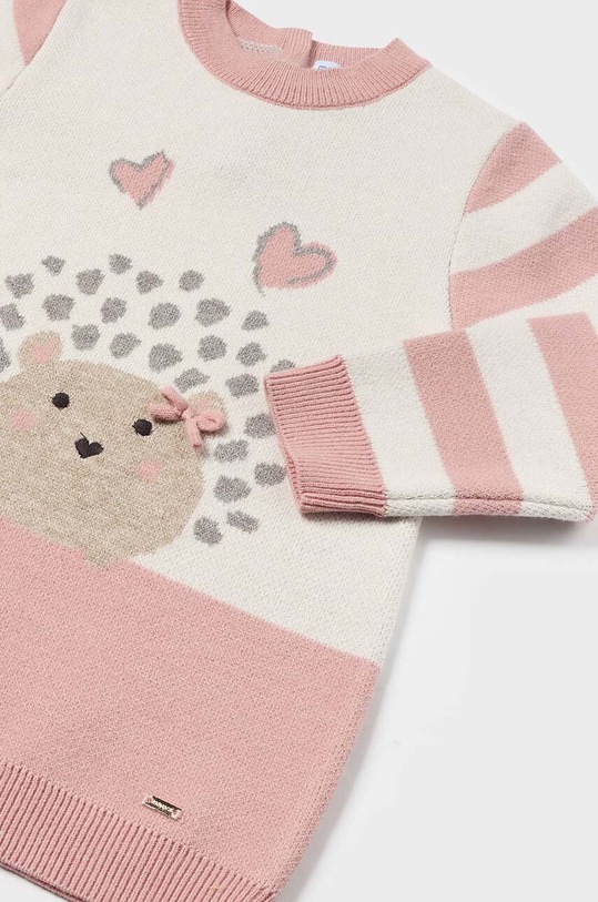 Haljina za bebe Mayoral 2918.4F.Baby.9BYH roza AW24