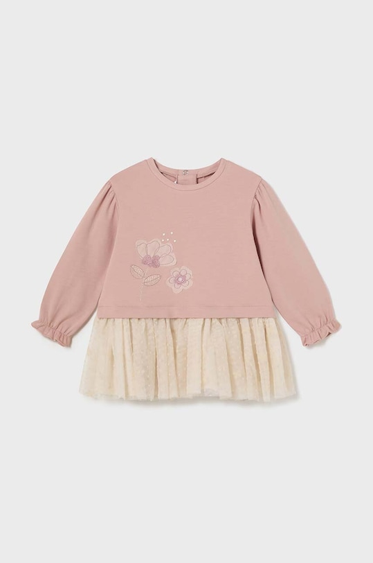 Dívčí šaty Mayoral mini růžová 2919.4G.Baby.9BYH