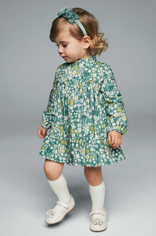 Φόρεμα μωρού Mayoral τιρκουάζ 2923.4H.Baby.9BYH