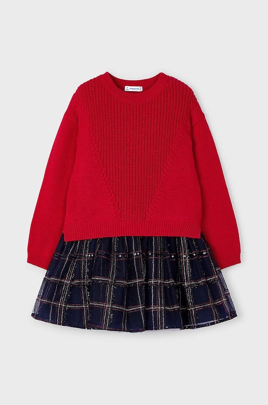 Mayoral εμπριμέ κόκκινο 4912.6A.Mini.9BYH