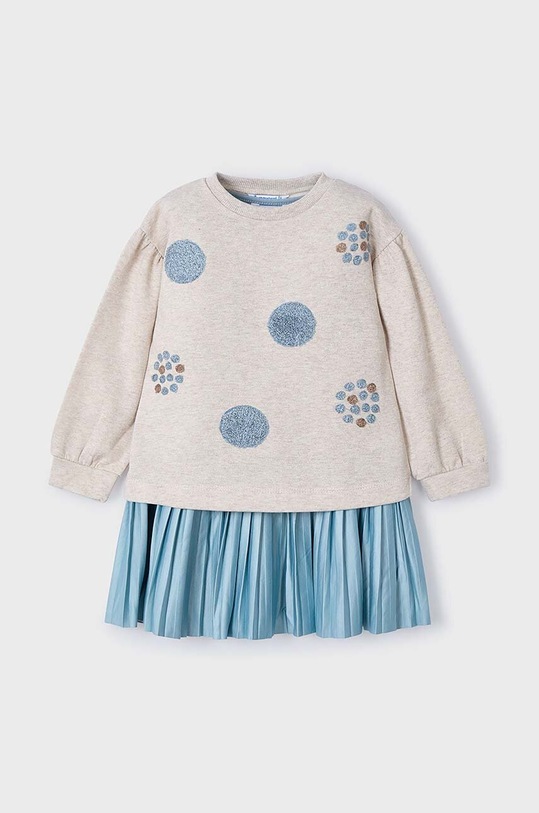 Mayoral sukienka rozkloszowany niebieski 4922.6D.Mini.9BYH