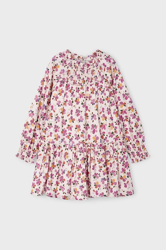 Mayoral sukienka dziecięca rozkloszowany różowy 4923.6E.Mini.9BYH