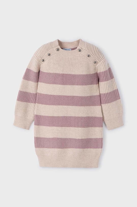 Dječja haljina Mayoral Planet friendly roza 4924.6E.Mini.9BYH