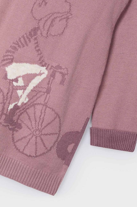 Dječja haljina s primjesom vune Mayoral 4926.6F.Mini.9BYH roza AW24