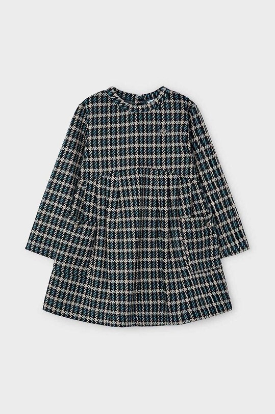 Mayoral sukienka dziecięca 4928.6H.Mini.9BYH turkusowy AW24