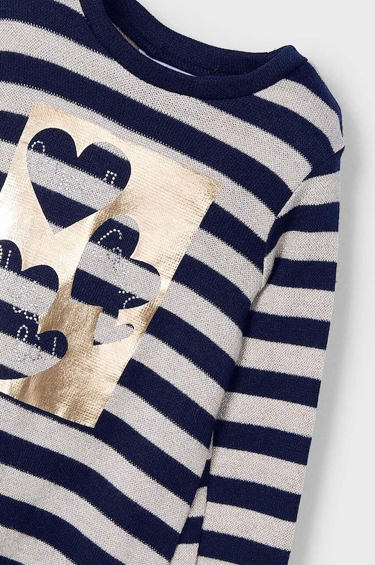 Детское платье Mayoral 4929.6J.Mini.9BYH тёмно-синий AW24